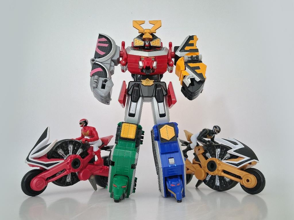 Power Rangers Samurai Megazord set, Verzamelen, Speelgoed, Gebruikt, Ophalen of Verzenden