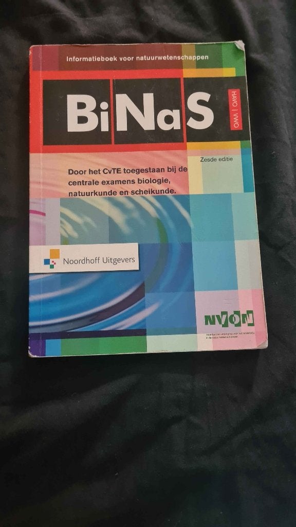 BiNas 6e édition Noordhoff 9789001817497, Livres, Livres scolaires, Utilisé, Biologie, Autres niveaux, Enlèvement ou Envoi