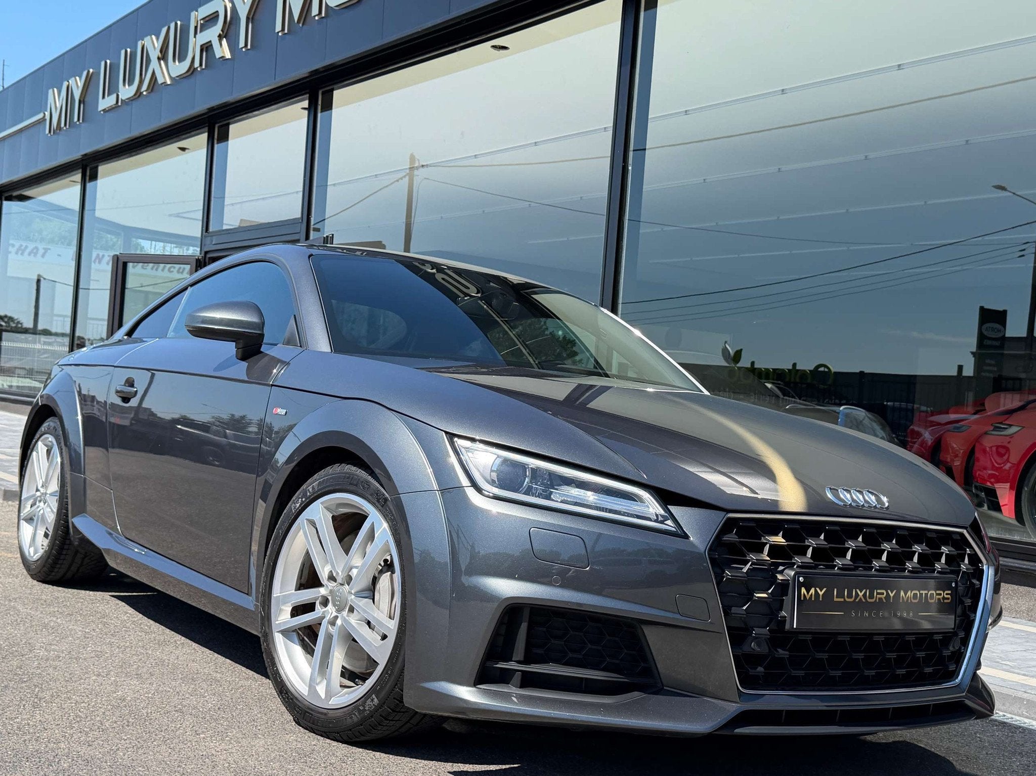 Audi TT 2.0 Coupé 45 TFSI 245 CV S-LINE | COMPETITON | XENO, Argent ou Gris, Euro 6, Entreprise, 2 portes