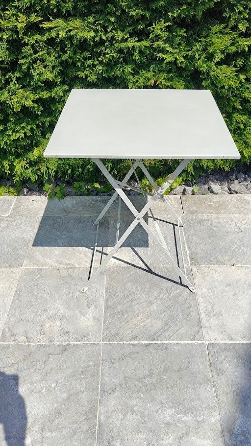 table bistrot, Jardin & Terrasse, Tables de jardin, Enlèvement, Utilisé, Carré, Métal