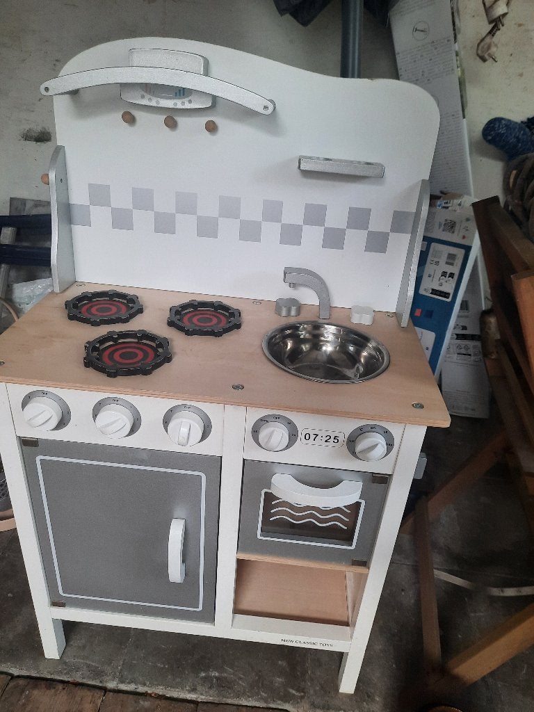 Houten speelkeuken, Ophalen, Gebruikt, Meubelstuk of Keukentje