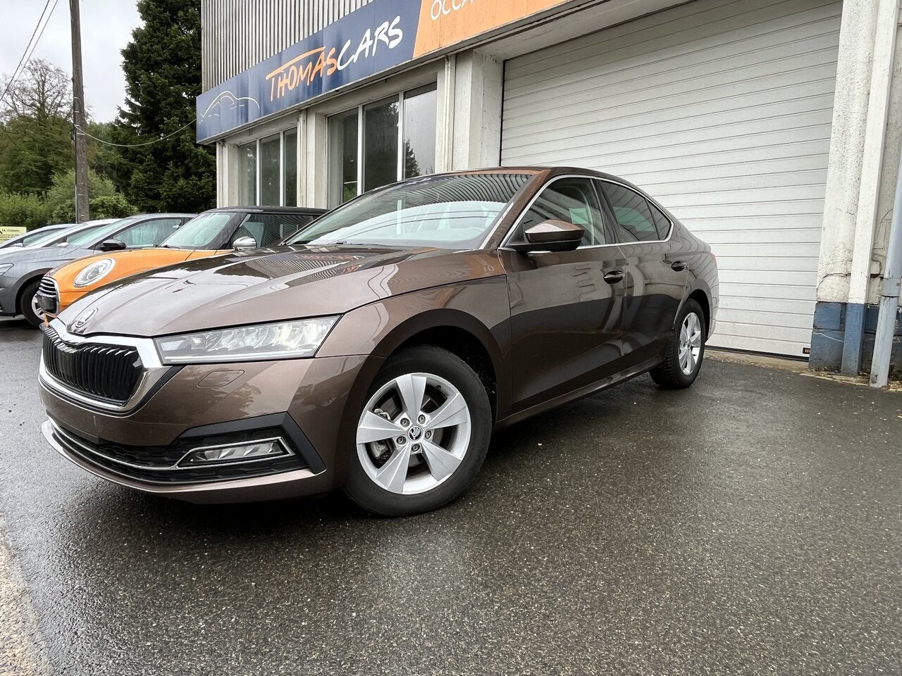 Skoda Octavia Ambition+ diesel 2.0 L 116 ch, Auto's, Skoda, 0 kg, 91 g/km, 4 cilinders, Bruin
