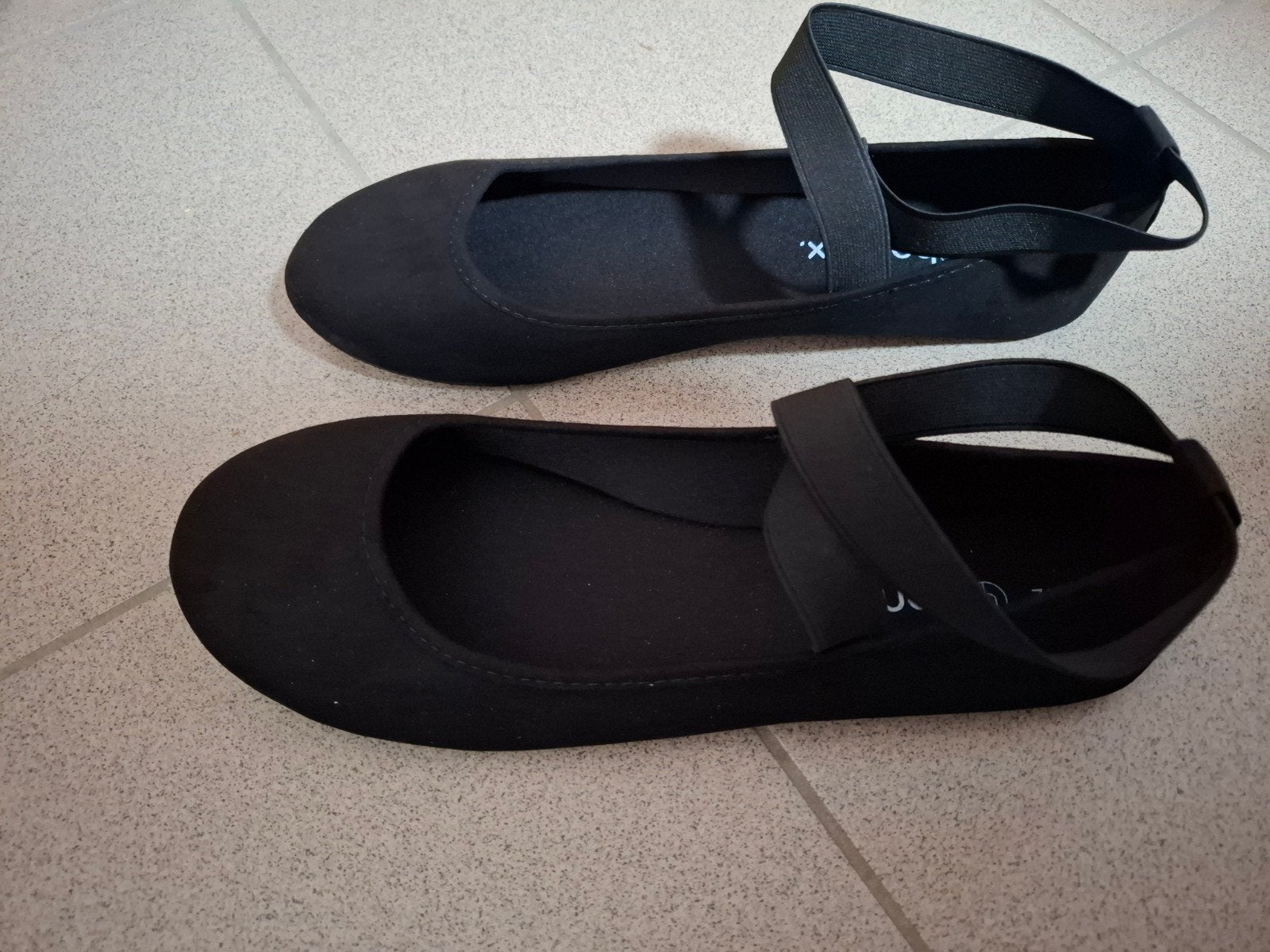 ballerina's, Ophalen, Bonprix, Zwart, Ballerina's