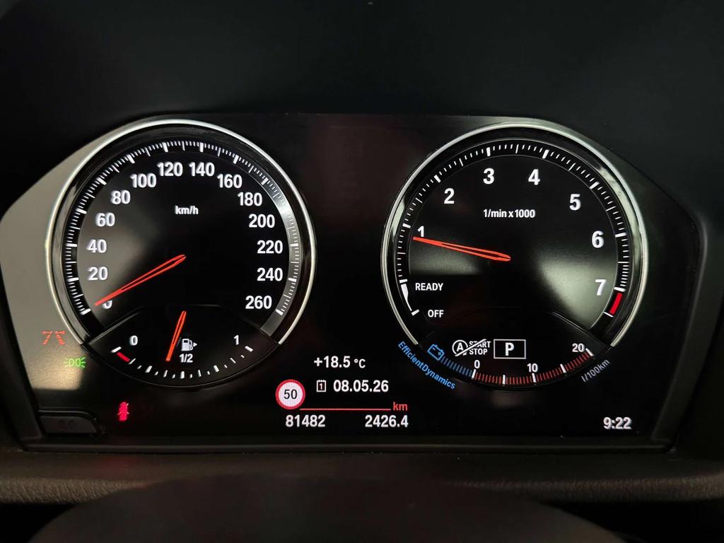BMW X2 X2 2.0iA sDrive20 - M-Sport X - PANO DAK - LEDER, Autos, Euro 6, Entreprise, 1535 kg, Noir
