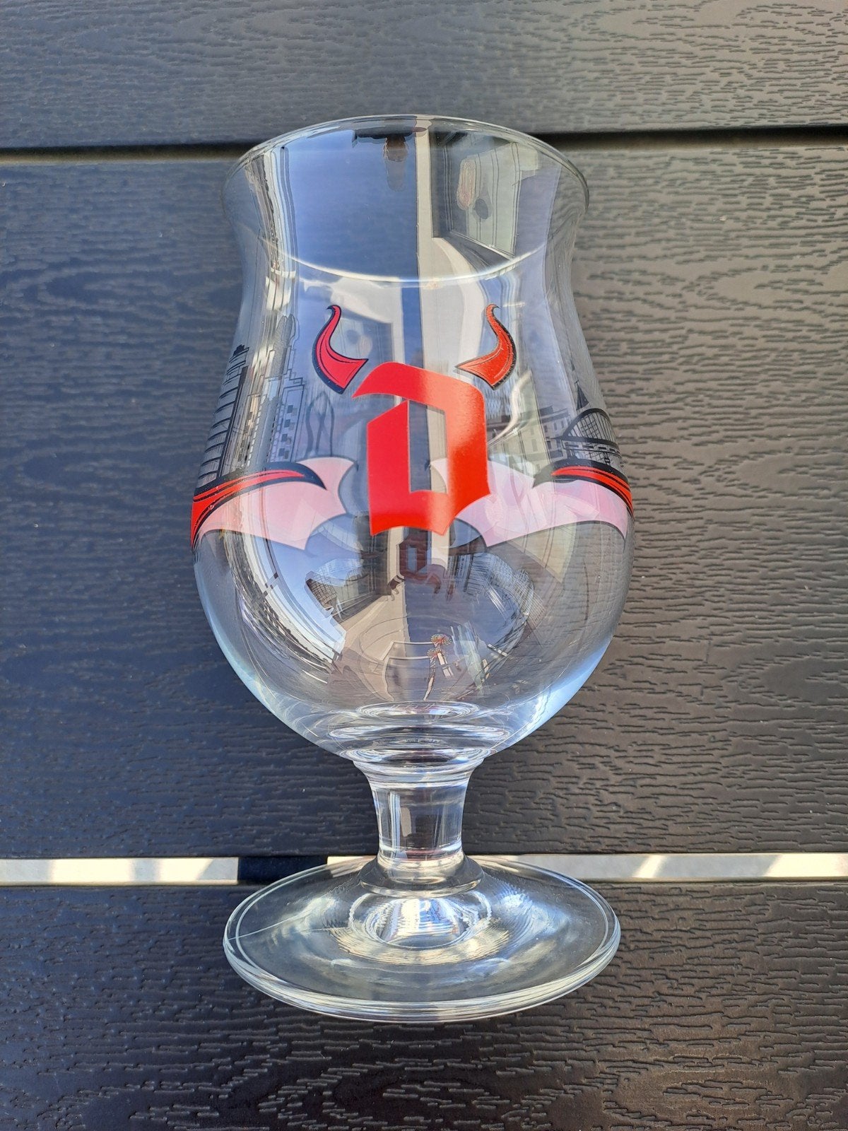 Duvel moortgat glas, Verzamelen, Biermerken, Ophalen of Verzenden, Duvel