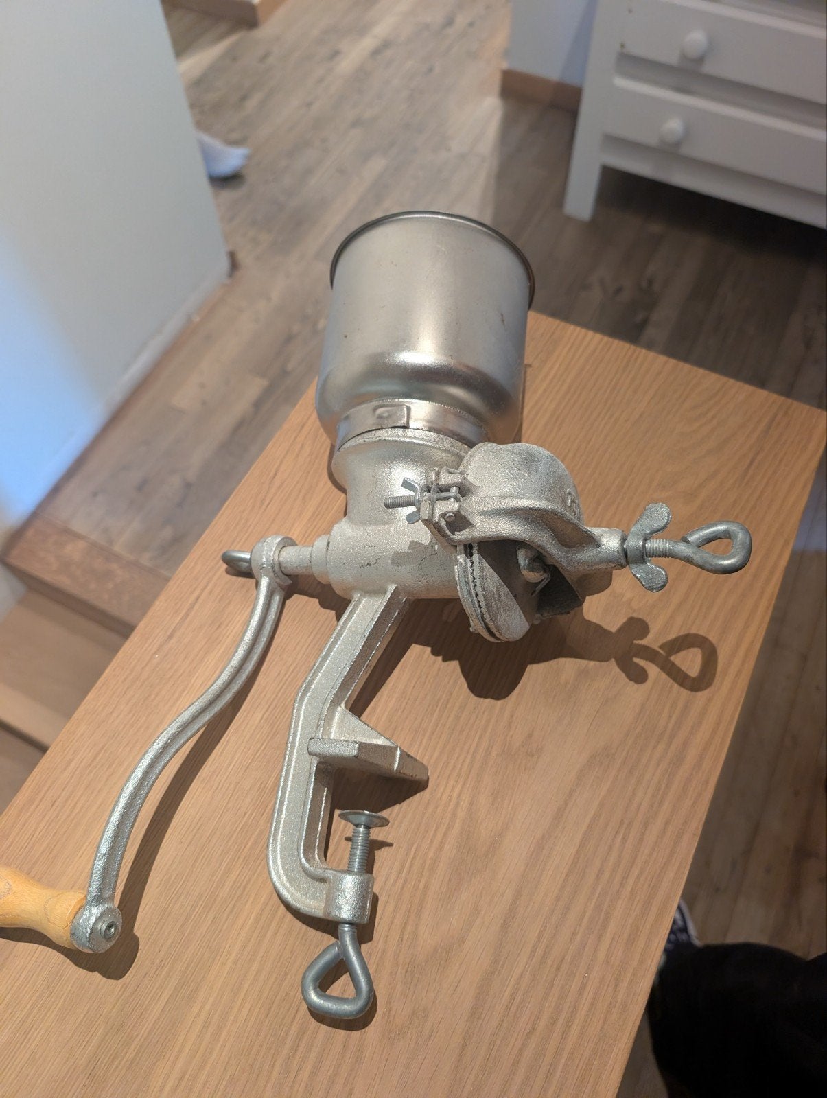 schrootmolen brewferm, Ophalen, Gebruikt