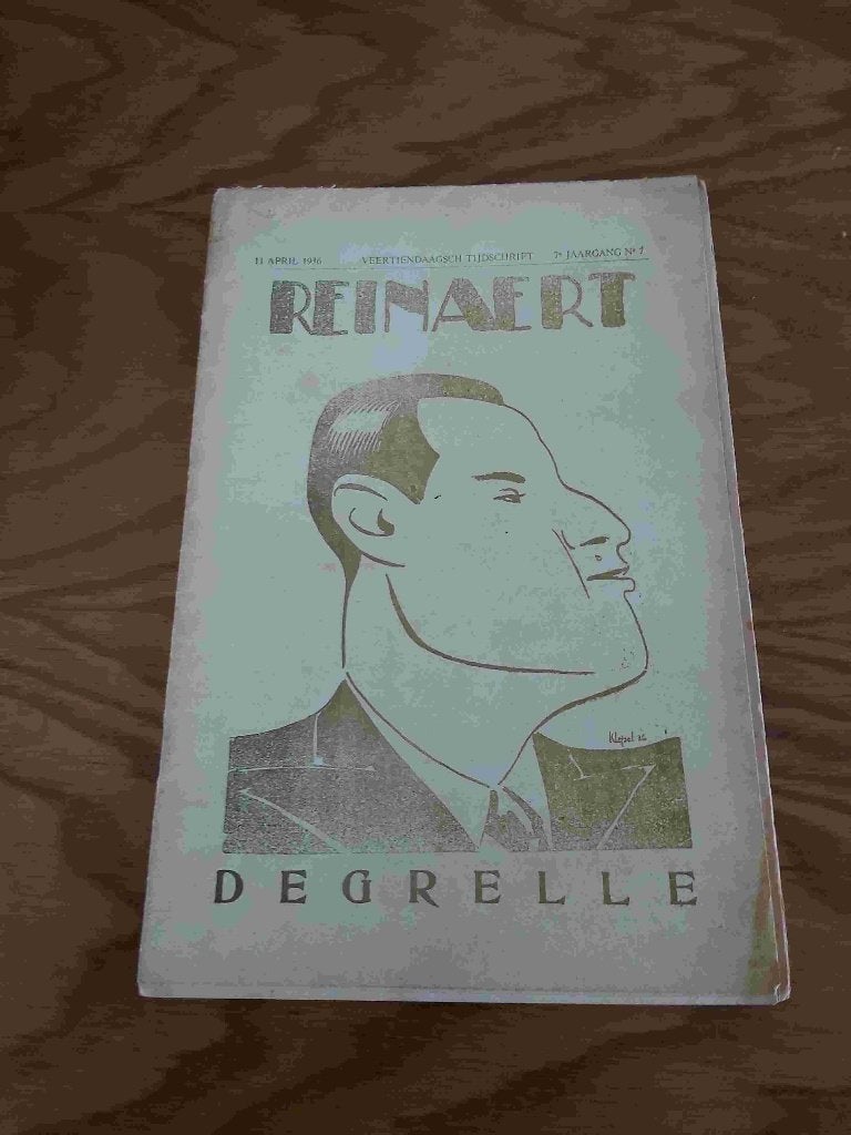 Reinaert Pallieter Degrelle Rex Interbellum Vlaanderen Garde, Verzamelen, Verzenden, Overige soorten, Boek of Tijdschrift