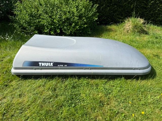 Dakkoffer Thule (+ gratis dakdragers), Ophalen, Zo goed als nieuw