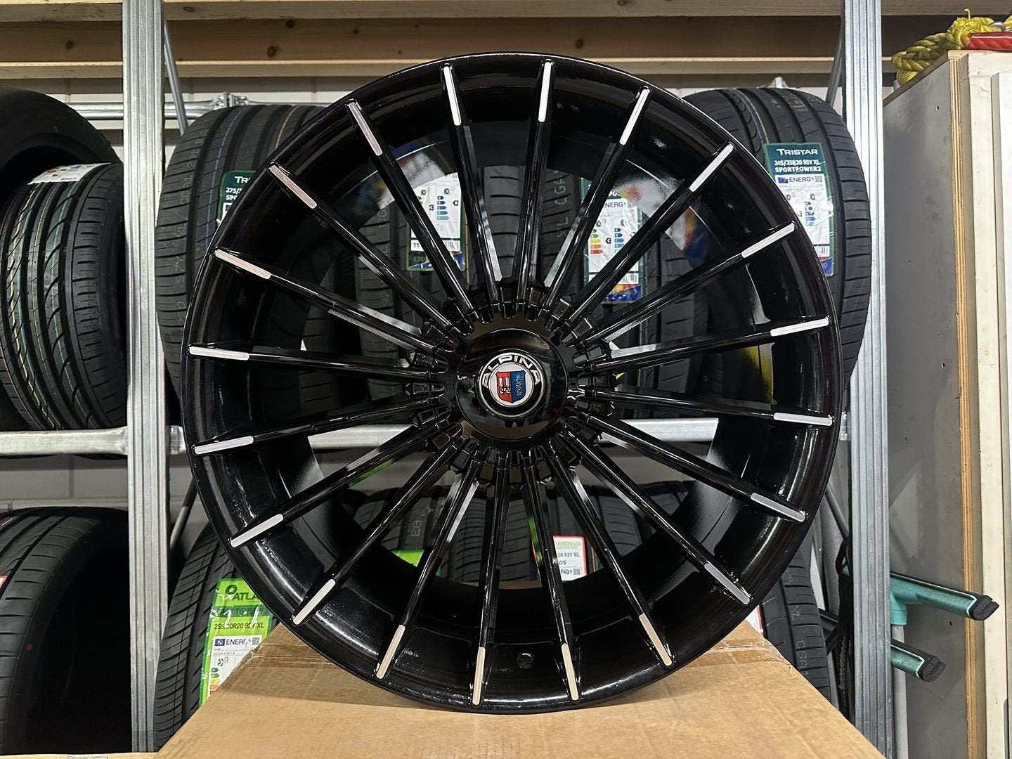 NIEUW 21inch Black Alpina Style Breedset Velgen! 5x112 G30 G, Auto-onderdelen, Banden en Velgen, -, -, Banden en Velgen, Nieuw