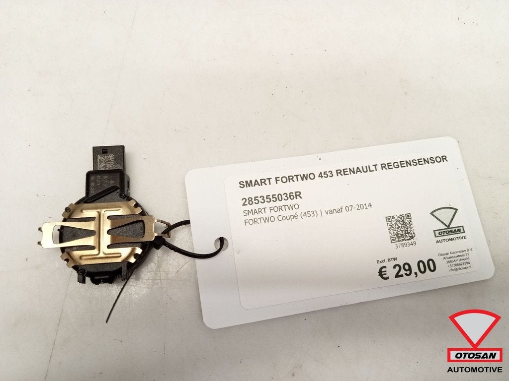 Smart Fortwo 453 Renault Regensensor 285355036R, Gebruikt, Mercedes-Benz AG, Mercedesstrasse 120
70372  Stuttgart, DE, Dialog@mercedes-benz.com
