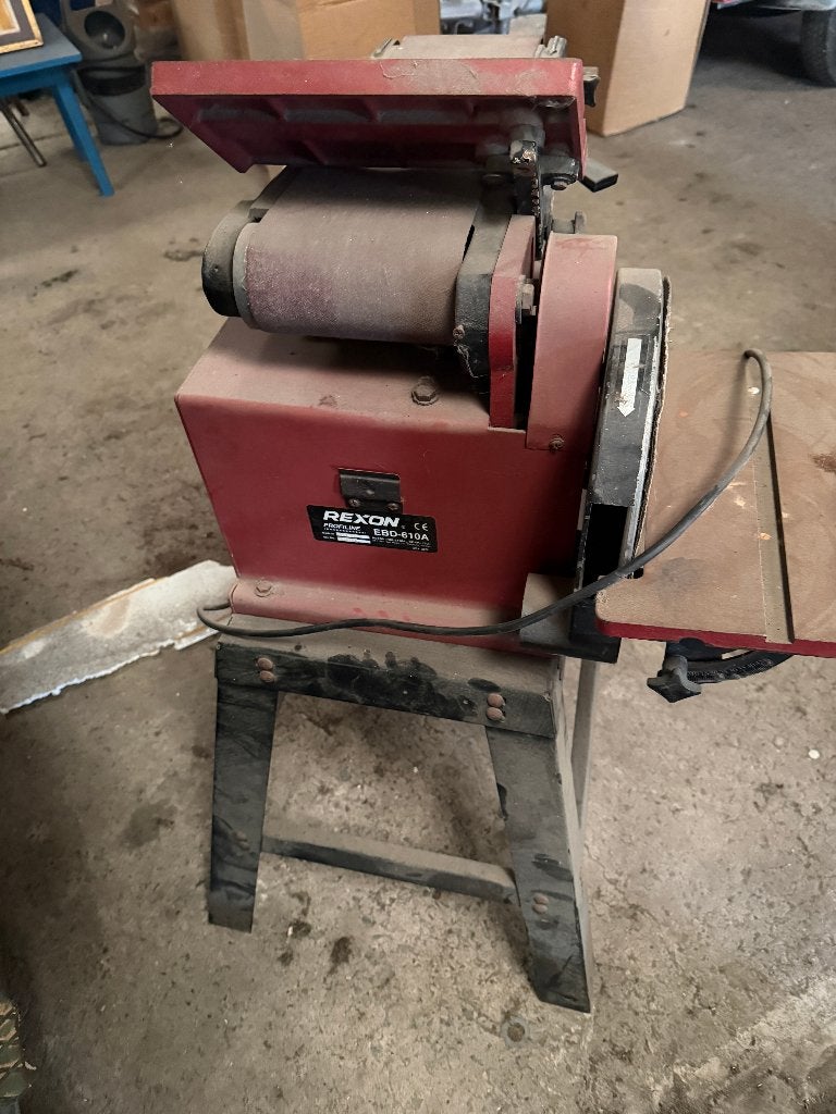 bandschuurmachine, Doe-het-zelf en Bouw, Ophalen, Gebruikt, Bandschuurmachine