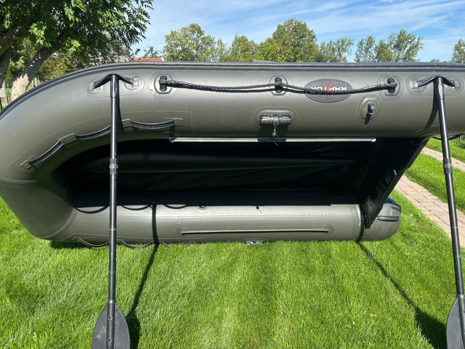 Plancher en aluminium pour bateau Raptor de 3 mètres large, Enlèvement, Utilisé, Ensemble complet