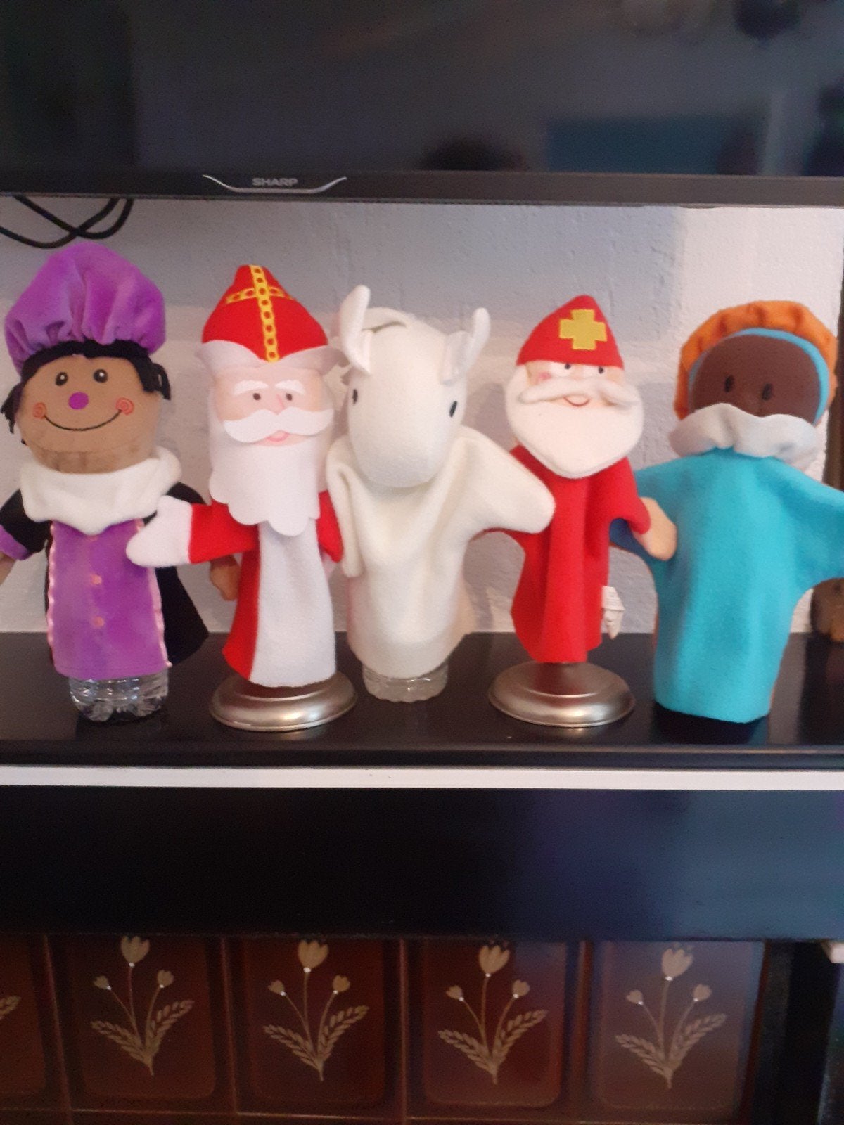 sinterklaaspoppen Pietermannen en paard, Ophalen of Verzenden