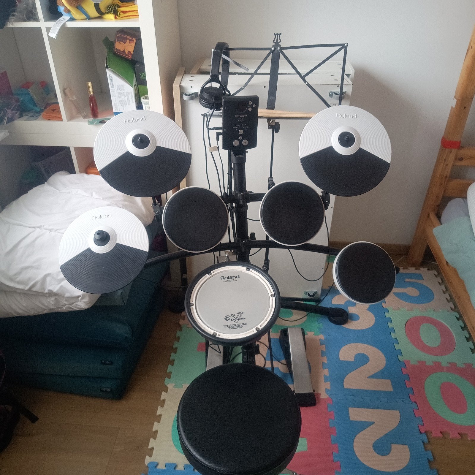 elektrische drumstel, Muziek en Instrumenten, Drumstellen en Slagwerk, Ophalen