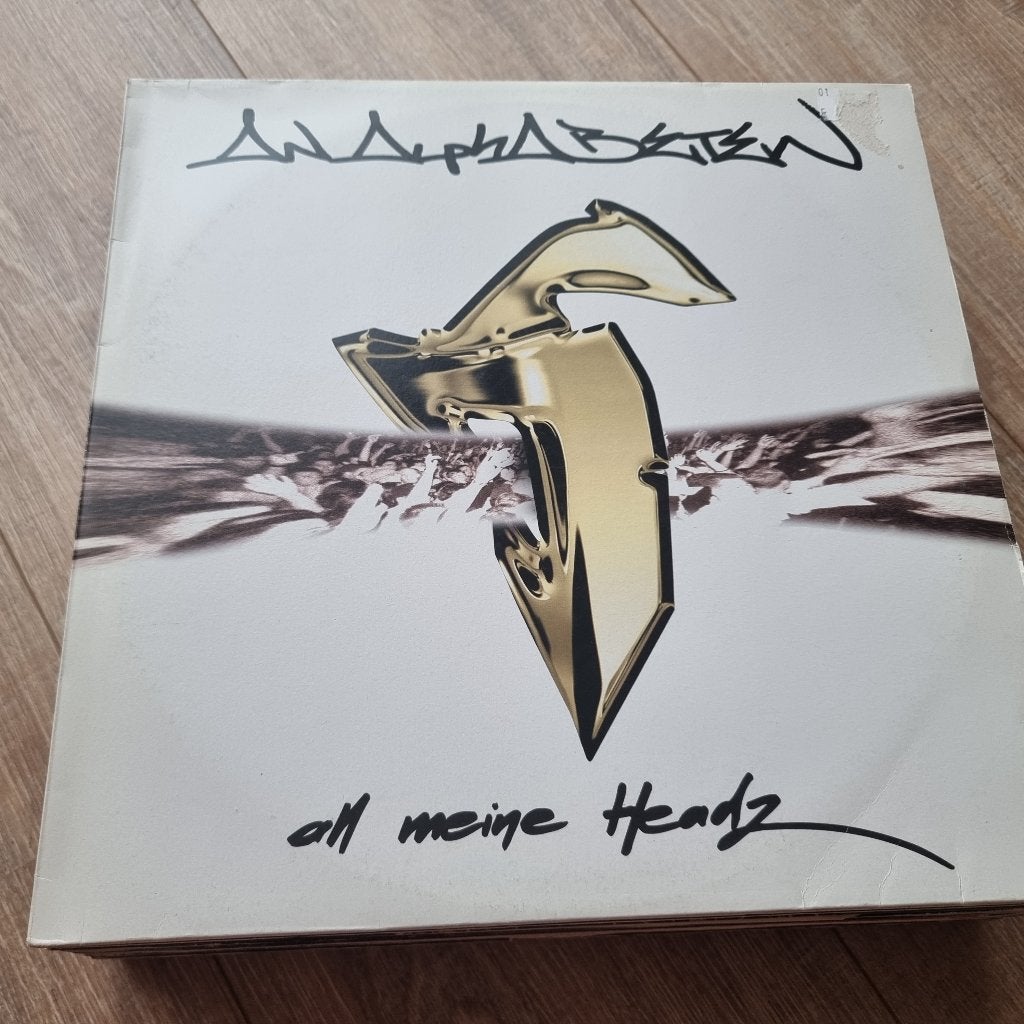 12" AnAlphaBeten – All Meine Headz, CD & DVD, Vinyles Singles, 12 pouces, Enlèvement ou Envoi, 2000 - 2009, Utilisé