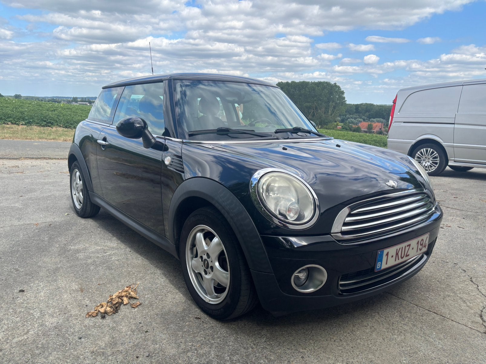 Mini Cooper 1.6 benzine euro 5 2010, Voorwielaandrijving, Euro 5, Stof, Zwart