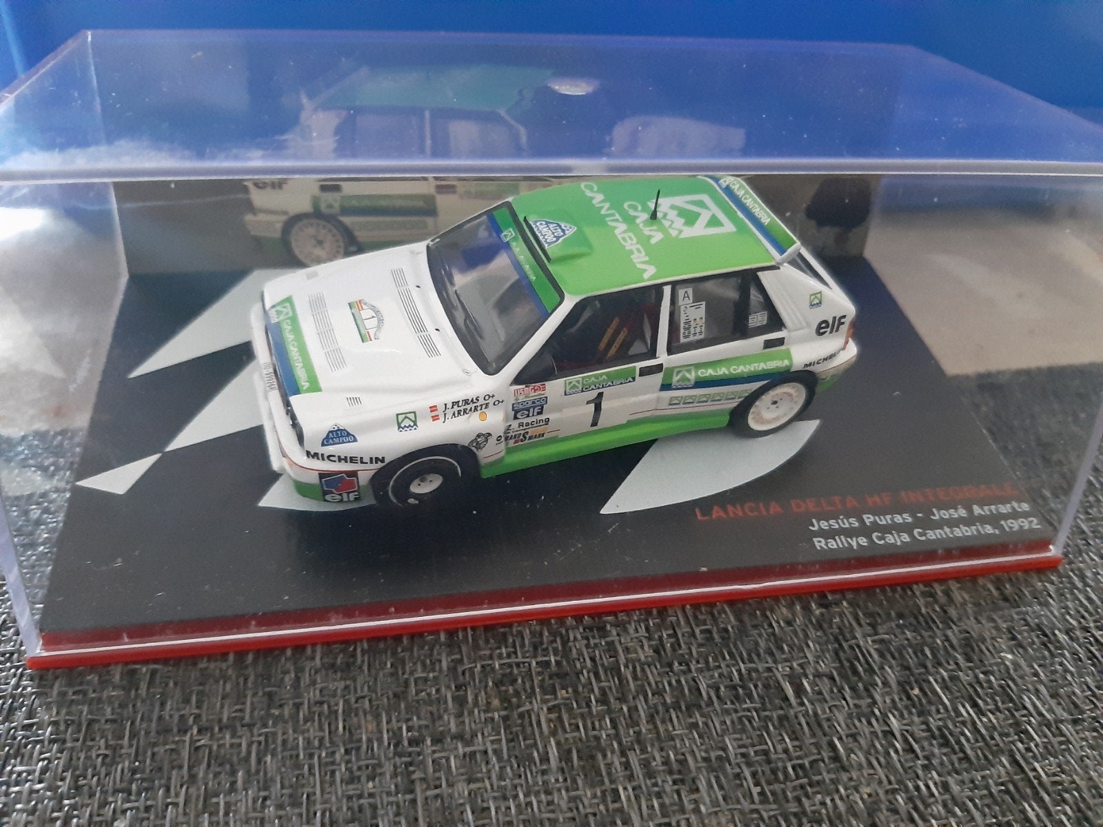 Voiture miniature Lancia delta HF, Hobby & Loisirs créatifs, Enlèvement ou Envoi, Voiture