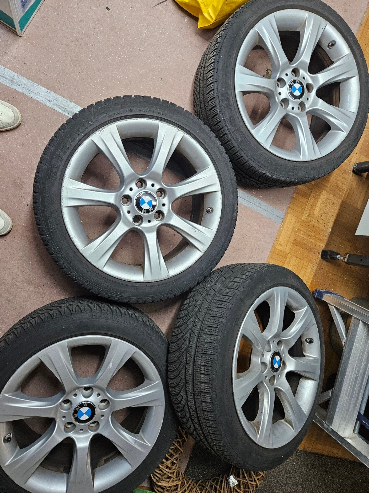 bmw velgen 3 serie f30 18inch, Ophalen, 18 inch, Winterbanden, Velg(en)