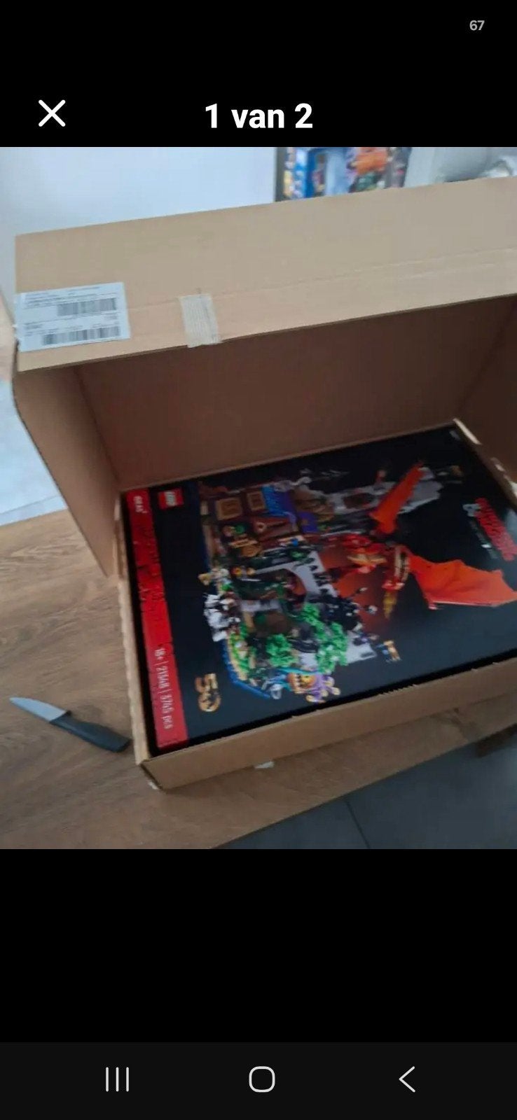 21348 DUNGEONS AND DRAGONS NIEUW SEALED, Enlèvement