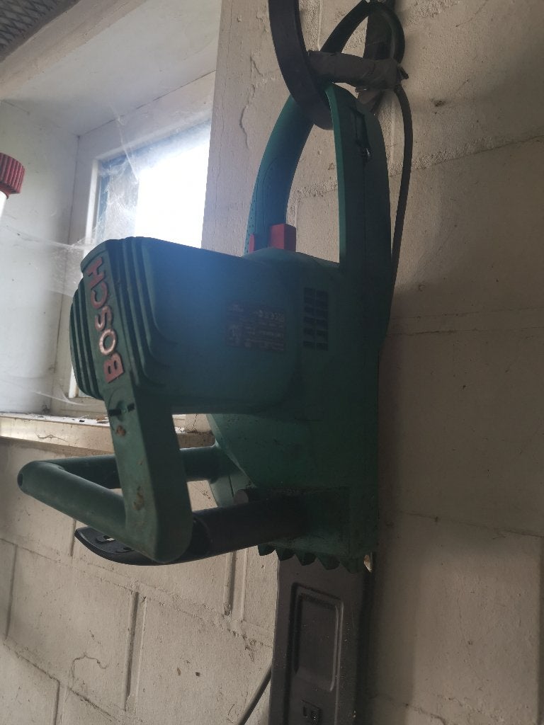 kettingzaag Bosch Elektrisch, Ophalen, Gebruikt, Kettingzaag