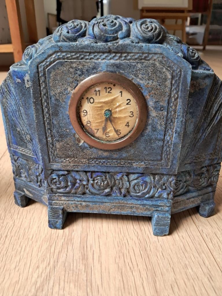 Schouwgarnitiur Art deco, Antiek en Kunst, Antiek | Klokken, Ophalen