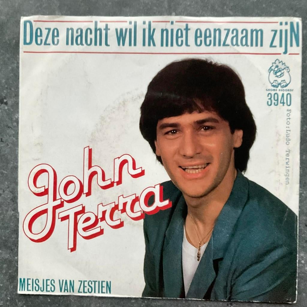 John Terra "Deze nacht wil ik niet eenzaam zijn", Cd's en Dvd's, Fotohoes, Ophalen of Verzenden, Zo goed als nieuw, Levenslied of Smartlap