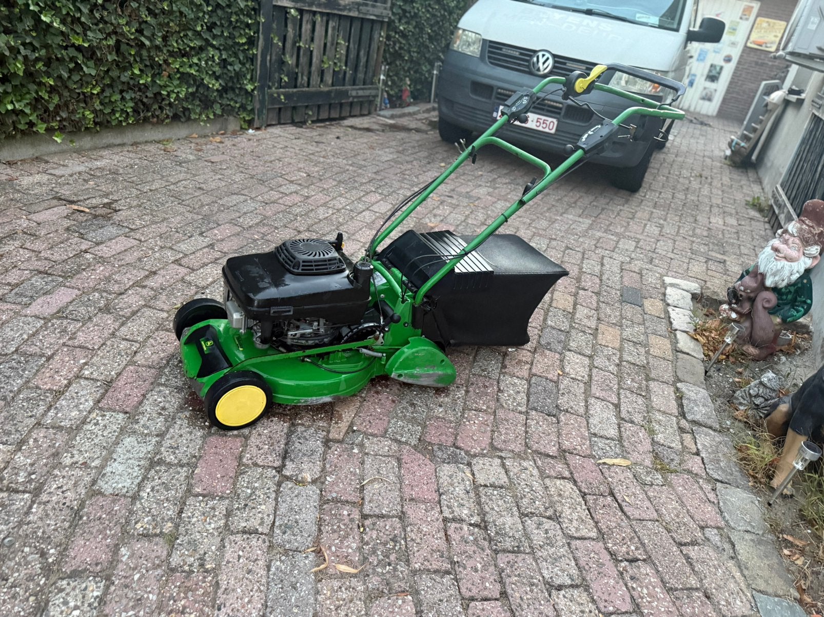 John Deere R47RKB – Kawasaki 4T – 47 cm – Zeer mooie maaier, Enlèvement, Comme neuf, Vitesses