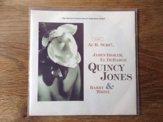 single quincy jones & barry white, Ophalen of Verzenden, R&B en Soul