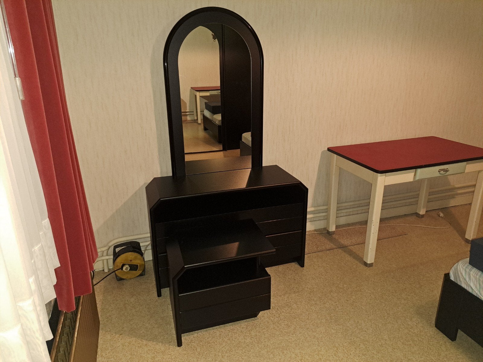 Zwarte slaapkamer kompleet als nieuw, Huis en Inrichting, Slaapkamer | Complete slaapkamers, Ophalen, Zo goed als nieuw
