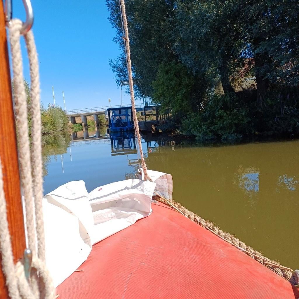Roeiboot, Watersport en Boten, Ophalen of Verzenden, Gebruikt, Polyester, Met aanhanger of trailer