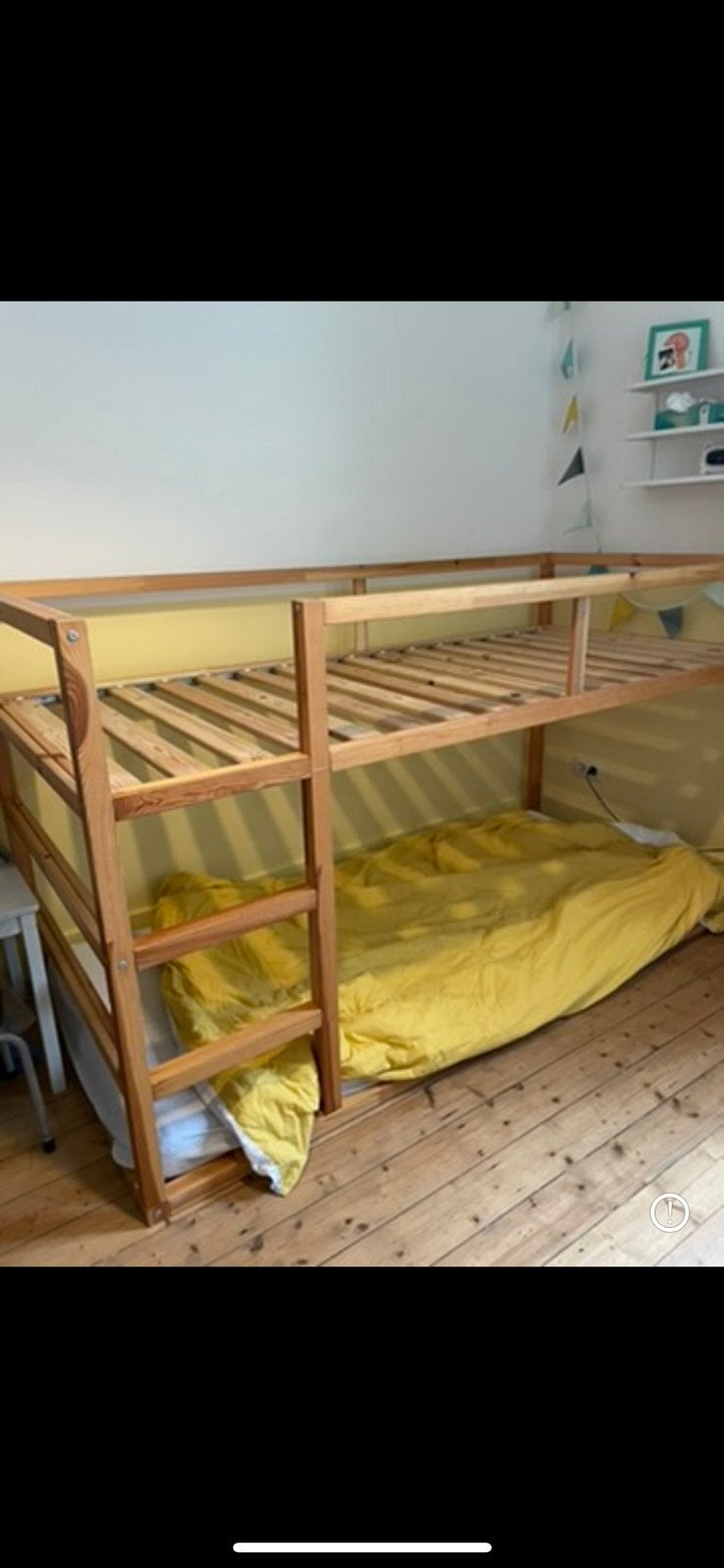 Hoogslaper Kura van IKEA, Kinderen en Baby's, Kinderkamer | Stapelbedden en Hoogslapers, Ophalen, Gebruikt, Hoogslaper