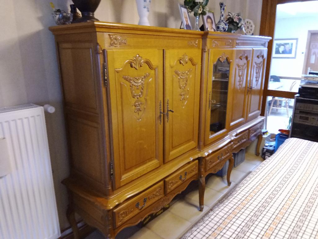 Eetkamer, Huis en Inrichting, Ophalen, Gebruikt, Louis quinze ( denk ik ), 4 tot 6 stoelen