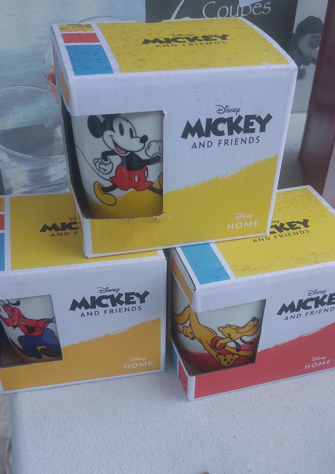 tasses Disney, Enlèvement, Neuf, Statue ou Figurine