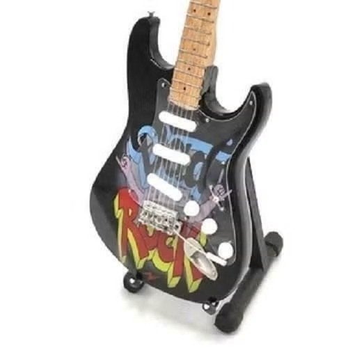 Miniatuurreplica Fender Stratocaster gitaar - Dad You Rock, Ophalen of Verzenden, Nieuw