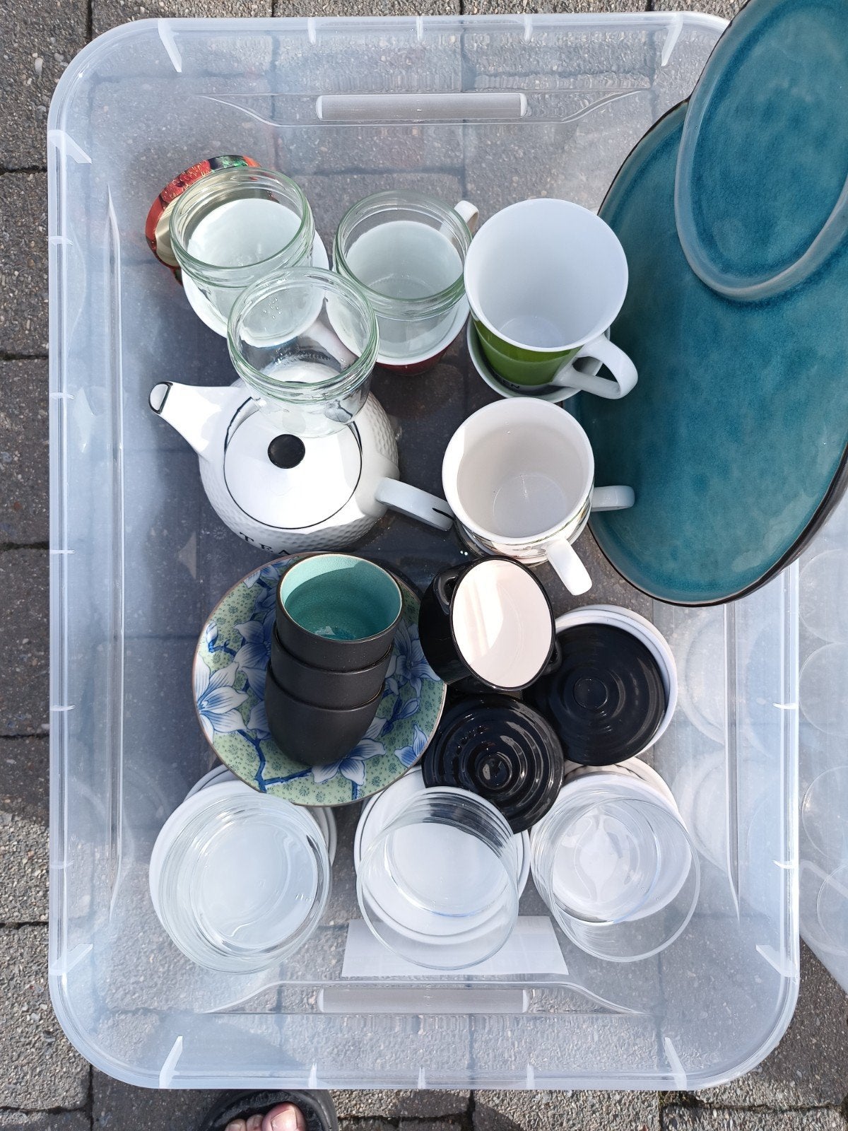 allerlei glas en porselein gratis op te halen, Ophalen