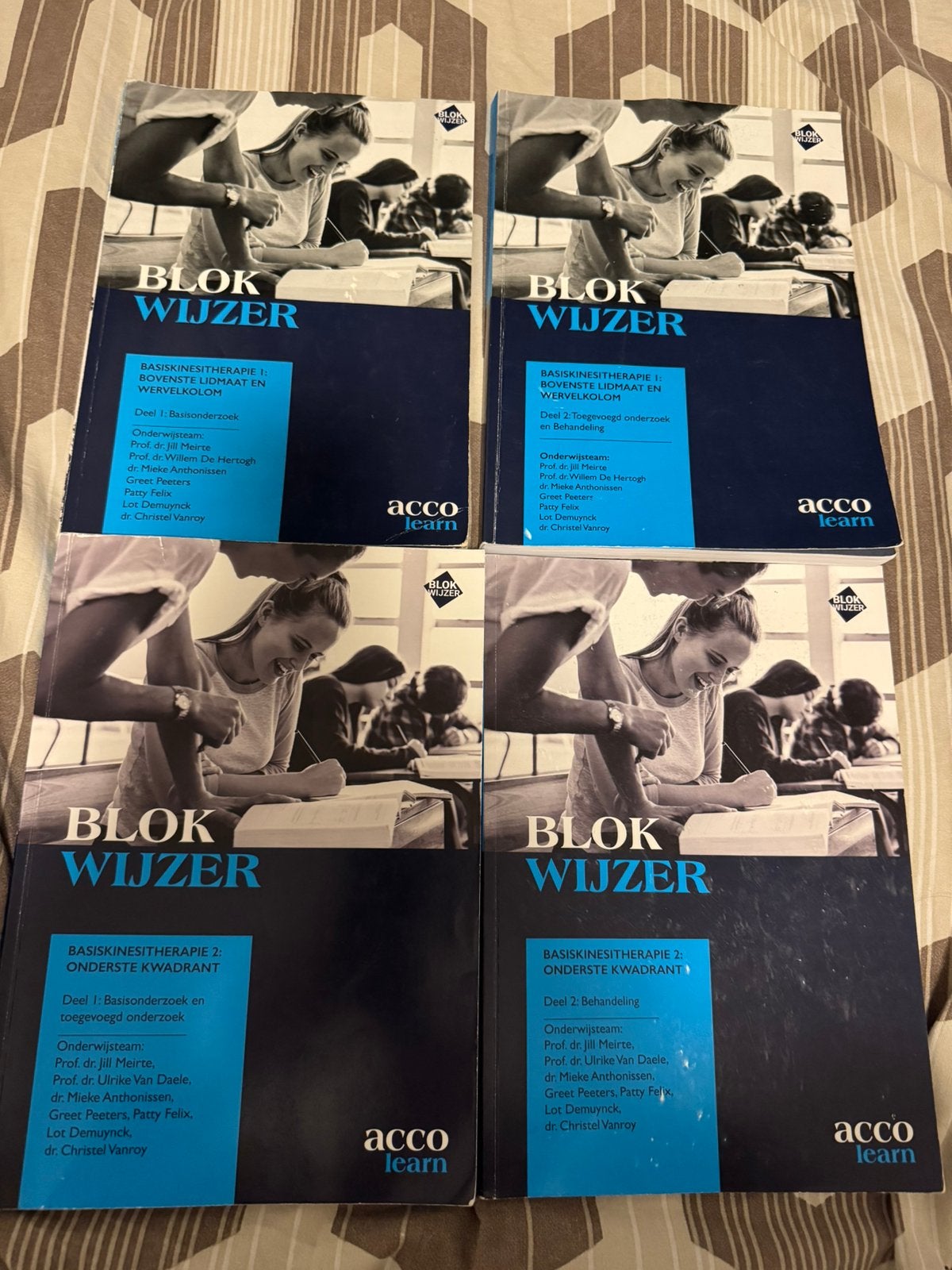 Jill Meirte - Blokwijzer Basiskinesitherapie 1 + 2, Livres, Enlèvement ou Envoi, Jill Meirte; Patty Felix; Mieke Anthonissen; Willem De Hertog...