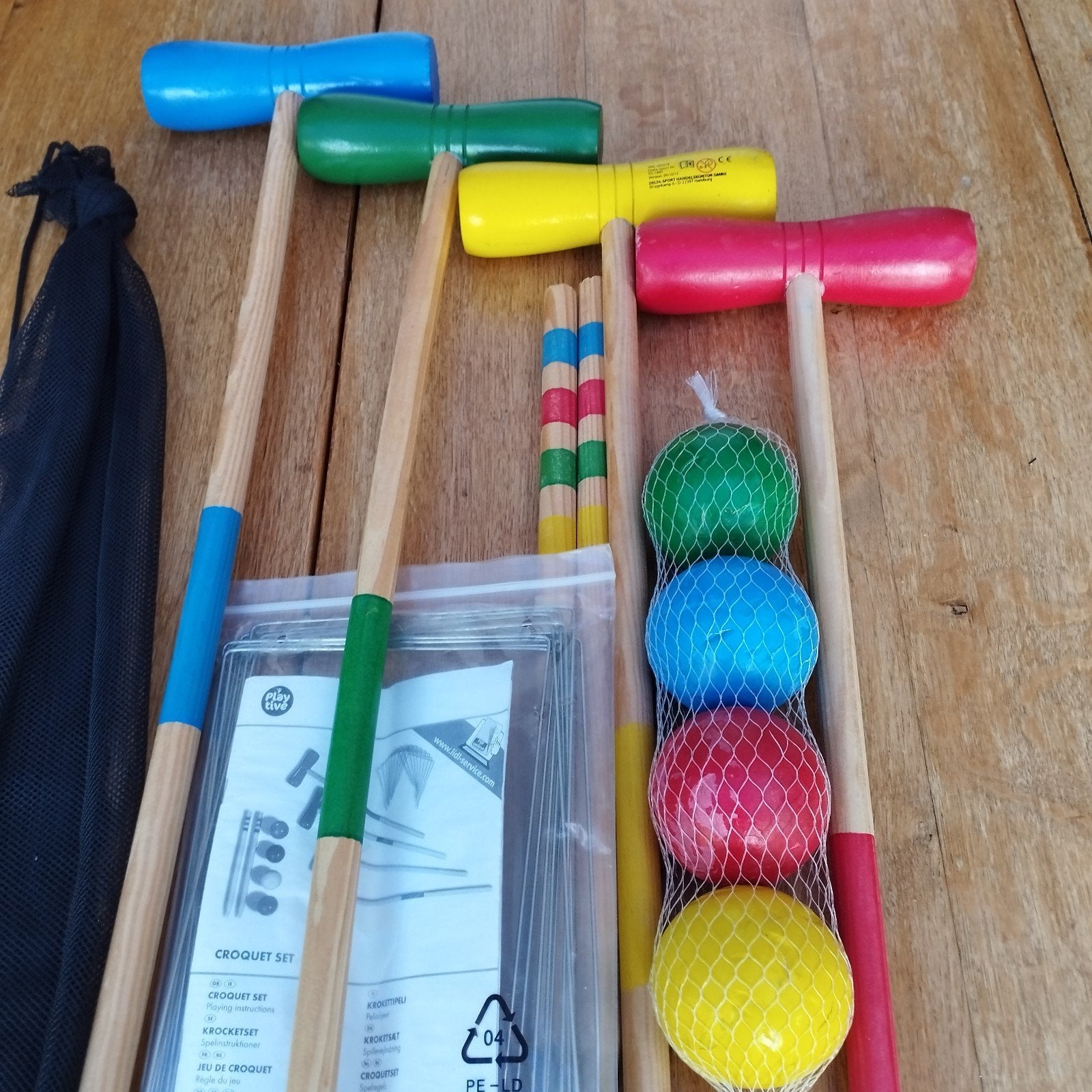 Croquet jeu de jardin, Enlèvement