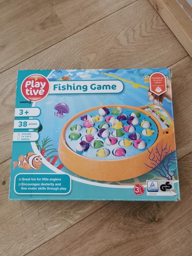 Fishing game, Ophalen