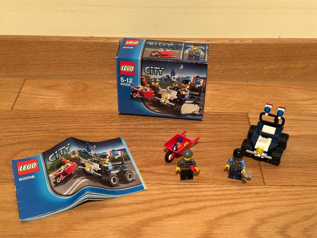 Lego City 60006 Police ATV, City, Instructions incluses, Enlèvement ou Envoi, Lego