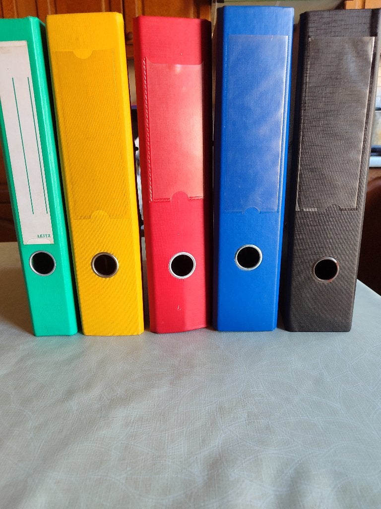 Klasseur, Ophalen, Zo goed als nieuw
