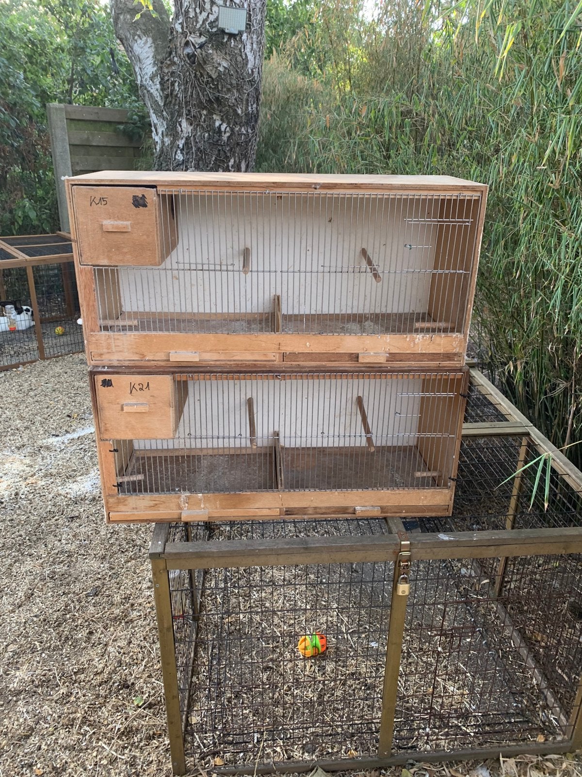 7 kweekkooien, Dieren en Toebehoren, Ophalen, Gebruikt, Hout, Broedkooi of Kweekkooi
