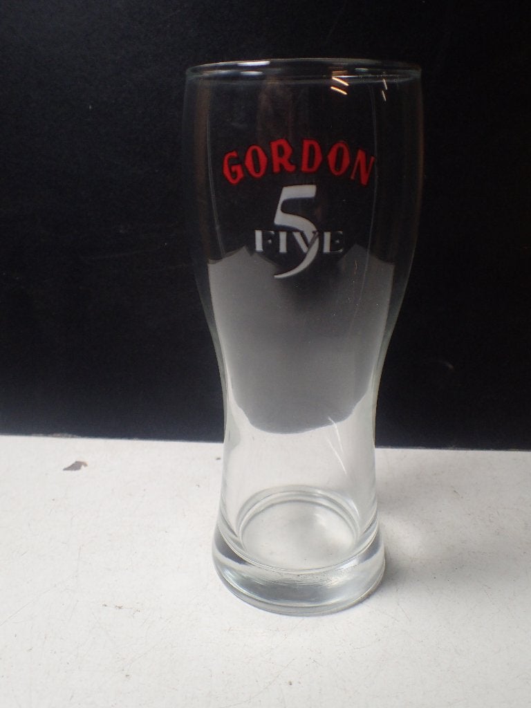 oud bierglas Gordon Five Steenhuffel (Palm), Verzamelen, Ophalen of Verzenden, Gebruikt, Glas of Glazen, Palm