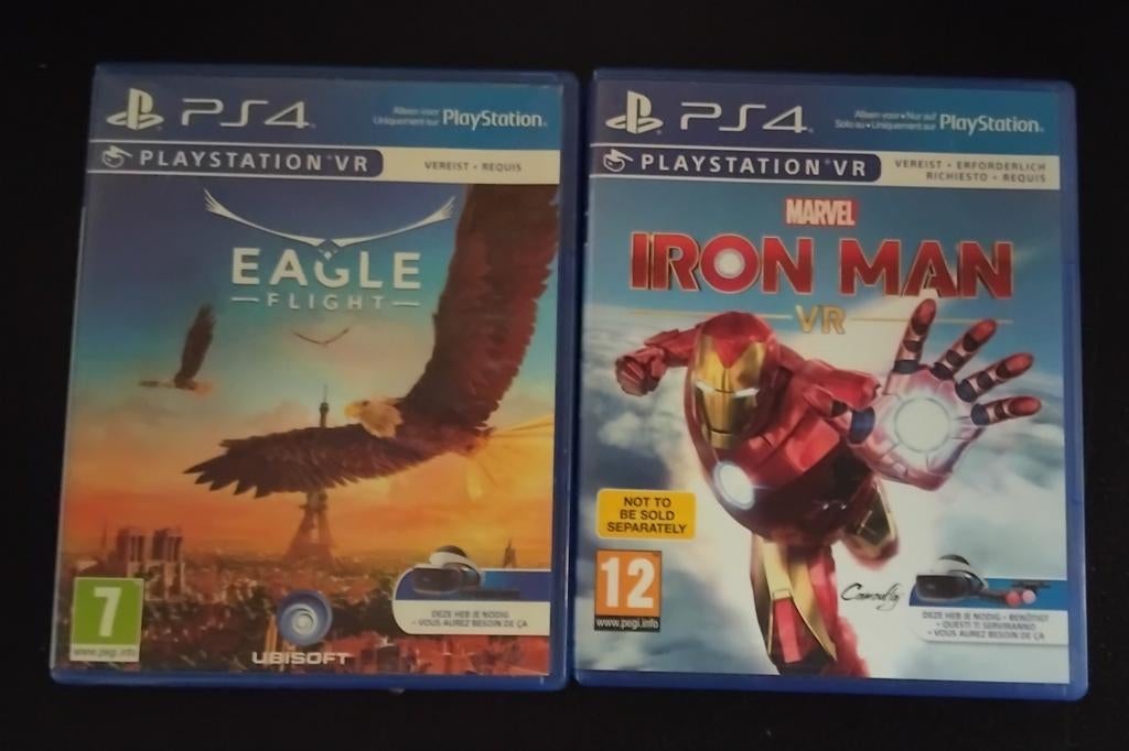 2 PS4 VR games, Ophalen