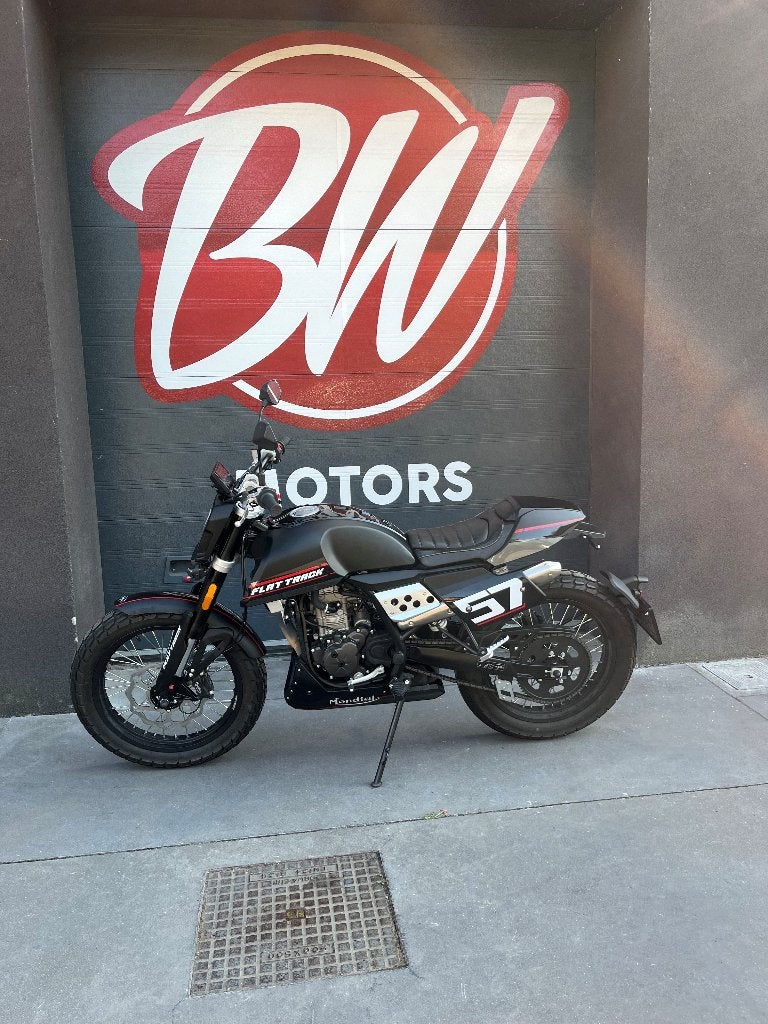 MONDIAL Flat track 125i ABS @BW Motors Mechelen, Motoren, 125 cc, Overig, 11 kW of minder, FB Mondial