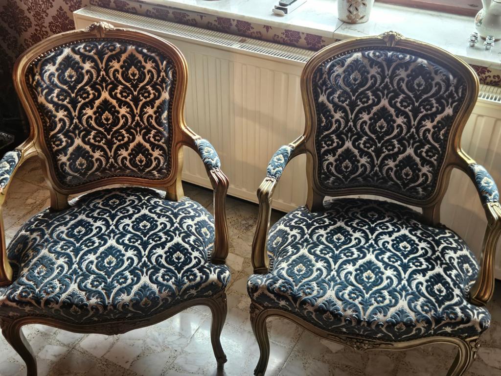 Chaise modèle Louis XV, Enlèvement