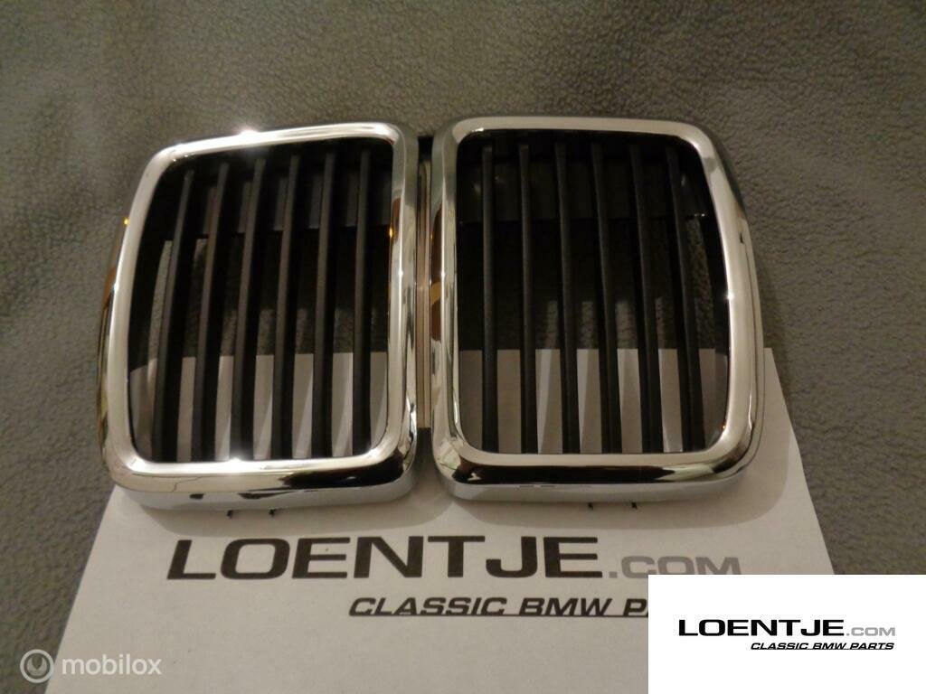nieuwe chromen nieren BMW e30 316 318 320 323i 325i, Neuf, Enlèvement ou Envoi, BMW, BMW