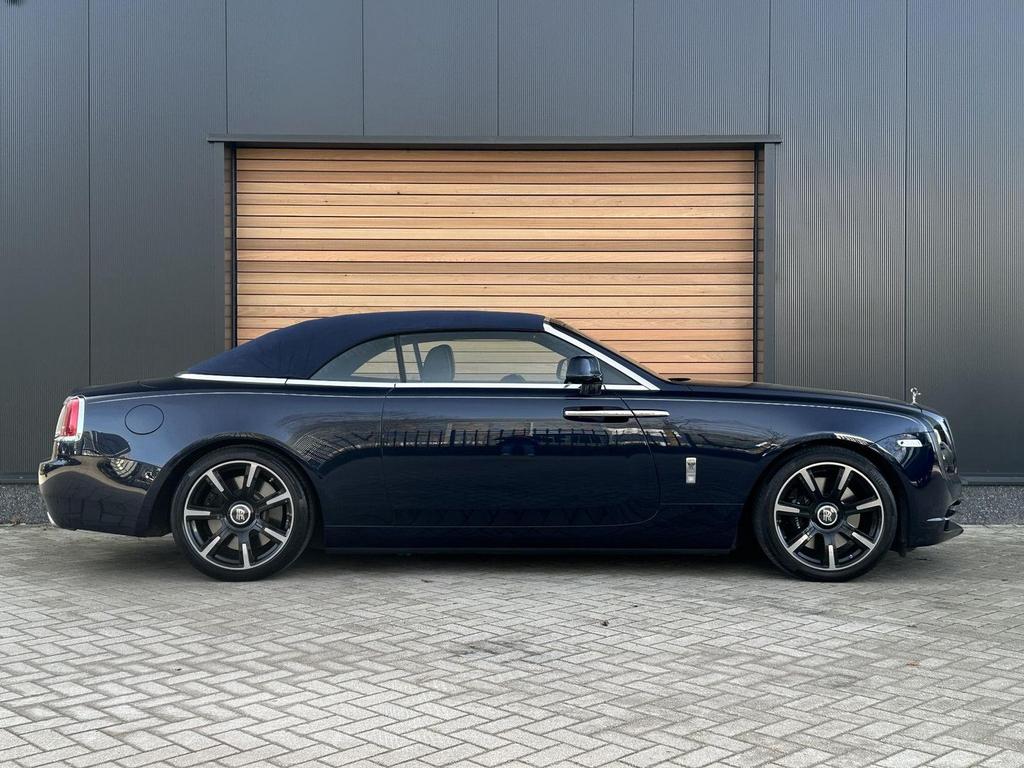 Rolls-Royce Dawn 6.6 V12 Teak Deck | Massage | ACC | Stoelve, Auto's, Automaat, Cabriolet, Blauw, Bedrijf