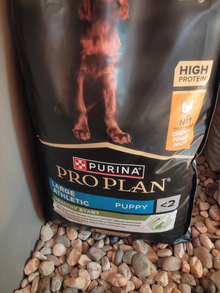 Proplan grote atletische puppykip 2* 12 kg, Ophalen, Hond