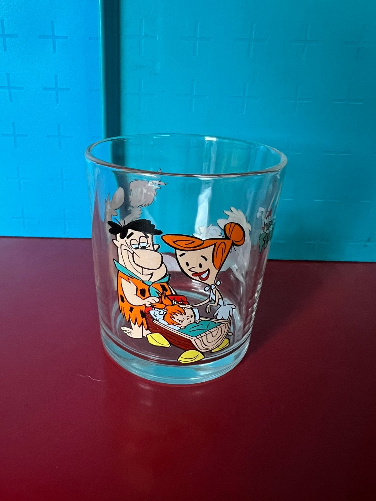 The flinstones. Glas, Verzamelen, Ophalen of Verzenden, Zo goed als nieuw