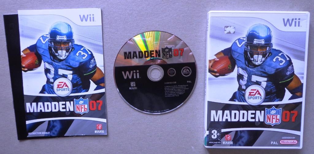 Madden NFL 2007 voor de Nintendo Wii Compleet, Enlèvement ou Envoi, Comme neuf